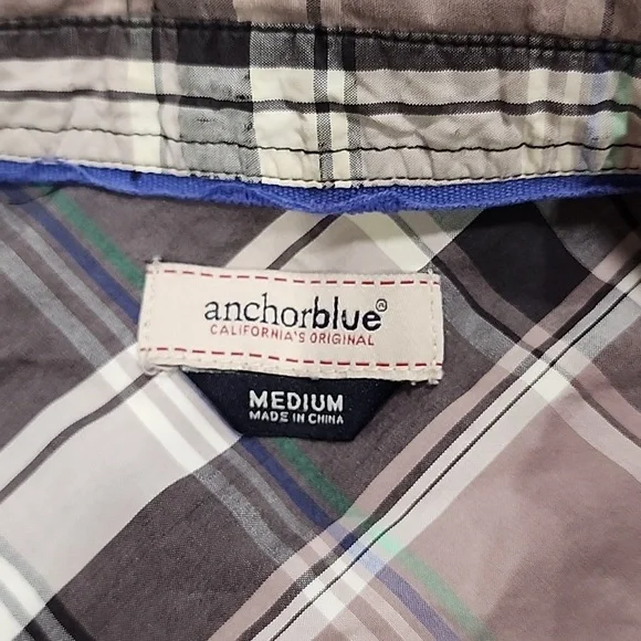 Men anchorblue shirt M - Picture 7 of 11